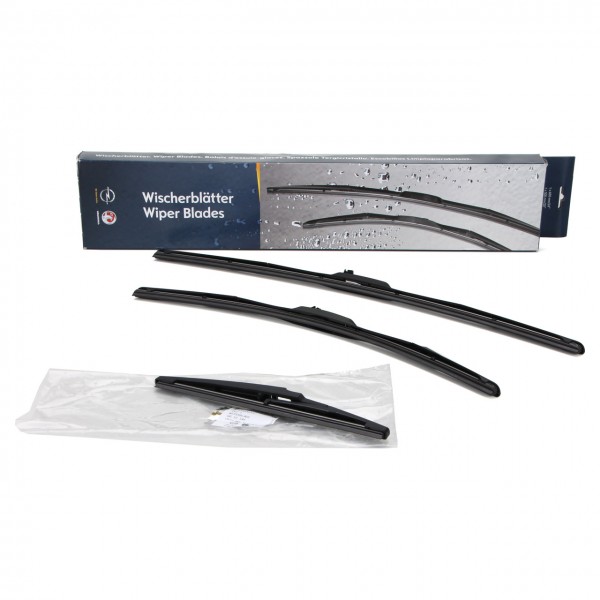 Kit Escobillas limpiaparabrisas delantera & Brazo trasero ORIGINAL OPEL Insignia B, 39208147