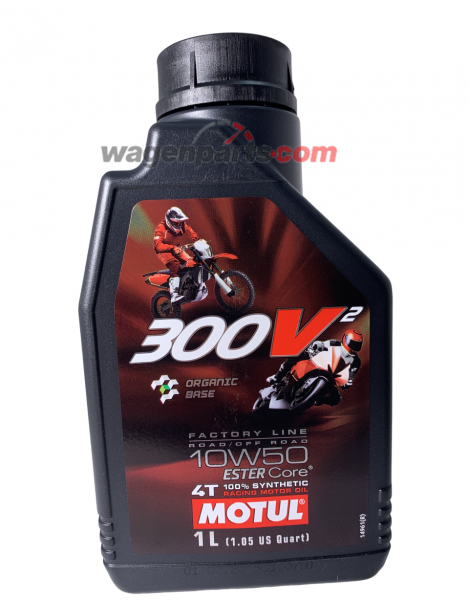 Motul 300V² 4T FACTORY LINE 10W50 108586 1 Litro
