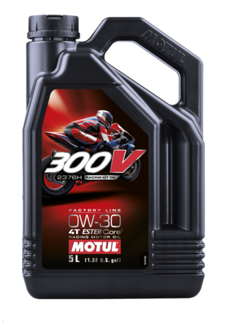 Motul 300V RACING KIT OIL 2376H 0W30 110329 5 Litros