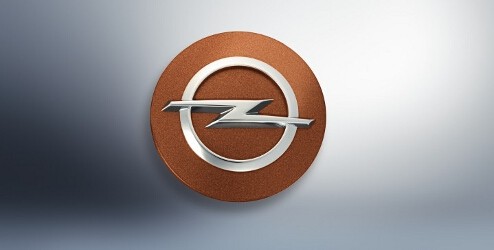 4x Embellecedor de Llanta Cobre Original OPEL ADAM 13405288