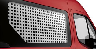 Rejilla de proteción de la ventana lateral ORIGINAL OPEL MOVANO 93165592