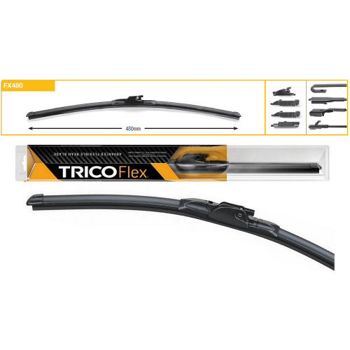 Limpiaparabrisas TRICO FLEX apto VAG, SEAT, 039FX480