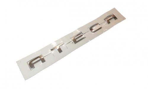 Emblema cromado brillante con logo 'Ateca' ORIGINAL SEAT 575853687B2ZZ