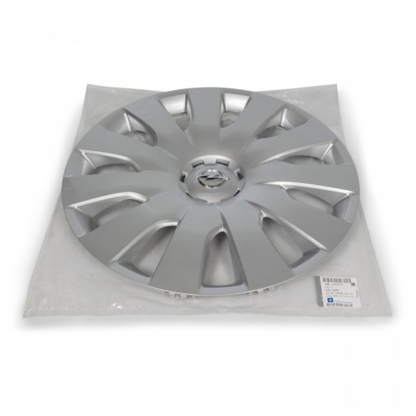 1x embellecedor llanta tapacubo 17 pulgadas ORIGINAL OPEL Astra J, Zafira C, 13391570