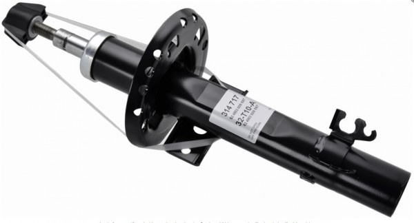 Amortiguador (1 ud) delantero gas SACHS apto para SEAT SKODA VW AUDI, 314717, 6R0413031C