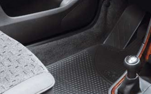 Juego (2 udes) alfombrillas Goma delantero ORIGINAL PEUGEOT 307, 9663H1