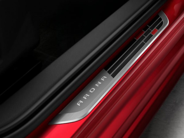 Juego (2 udes) Estriberas laterales de acero inoxidable Sport ORIGINAL SEAT 6F9071691B