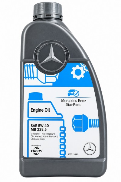 Aceite motor Original MERCEDES BENZ MB229.50 5W40 1L MB5401