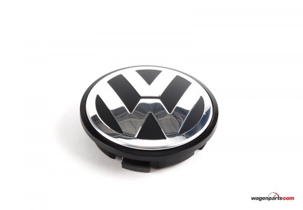 Tapacubo (1 ud) centro Buje llantas Emblema Anagrama Logo VW ORIGINAL 3B7601171XRW