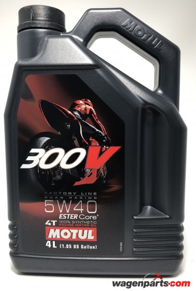 Motul 300V FL ROAD RACING 5W40 104115 4 Litros