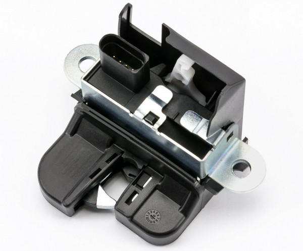 Cierre capó con microconmutador 'negro satinado' ORIGINAL SEAT Leon II (1P), 1P0827505B9B9