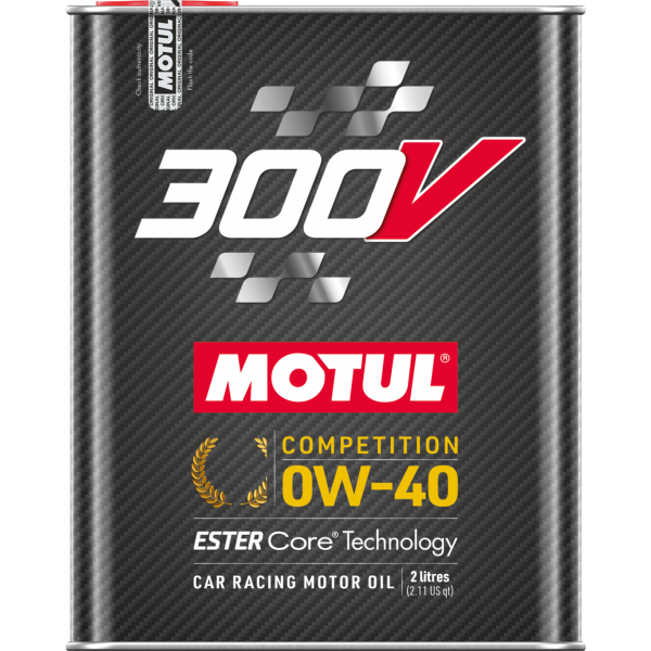 MOTUL 300V COMPETITION 0W-40 110857, 2 Litros *NUEVA GAMA*