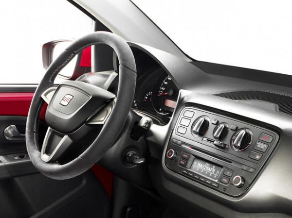 Volante Alcántara Shira Grey ORIGINAL SEAT Mii 1SL064241