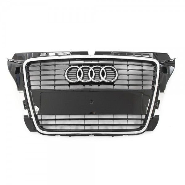 Calandra negro-brillante ORIGINAL AUDI A3 (8P), 8P0853651MT94