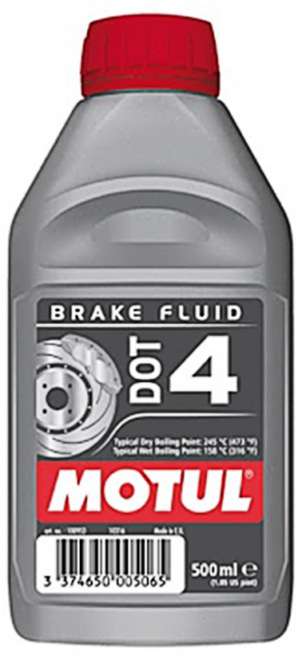Motul DOT 4 BRAKE FLUID Líquido de Frenos 0.5L 105608