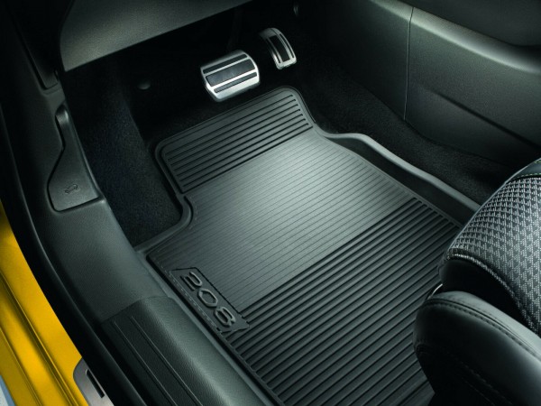 Juego (2 udes) alfombrillas Goma delanteras ORIGINAL PEUGEOT 208 (P21), 1648538280