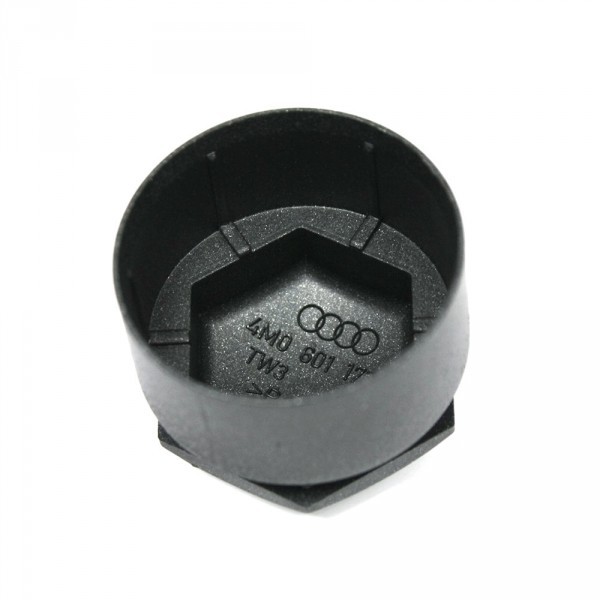 Capuchón (1 ud) para tornillo rueda gris ORIGINAL AUDI A4,A5,Q2,Q3, 4M0601173D