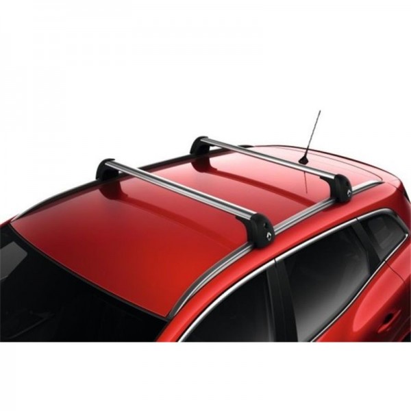 Juego (2 udes) Barras de techo aluminio 'Quickfix' ORIGINAL RENAULT Fluence, 7711426693