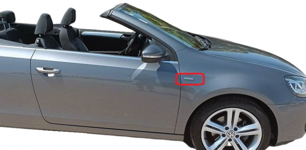 Placa (autoadhesiva) letras 'LIFE' Original para VW Golf 5K, 5K7853688YIO