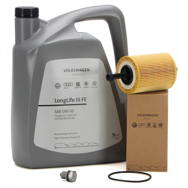 Aceite LongLife III FE 5L '0W30'+ Filtro Aceite 071115562C ORIGINAL Grupo Volkswagen