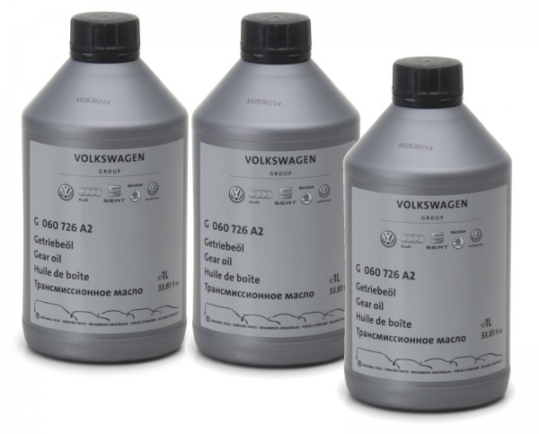 Aceite '75W' 3L Transmisión cambio de marchas, valvulina ORIGINAL VOLKSWAGEN G060726A2