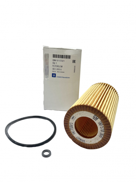 Filtro de Aceite ORIGINAL OPEL Astra G, Omega B, Vectra, 9117321