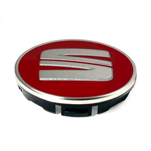 Tapa (1 pieza) centro de llanta rueda Buje Desire Red SEAT ORIGINAL 6F0071409C0X1