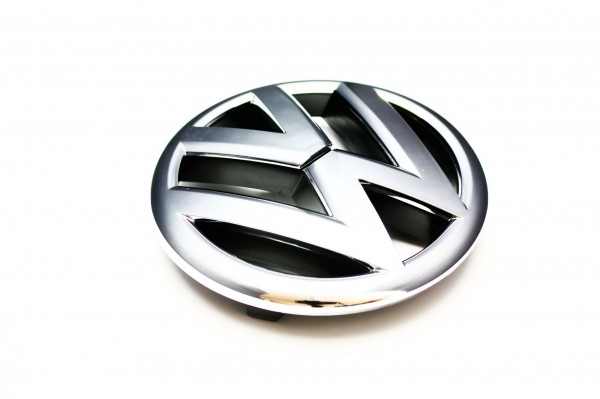 Emblema símbolo 'VW' colores cromados / negro ORIGINAL VW Jetta (16,AV) 5C6853601ULM
