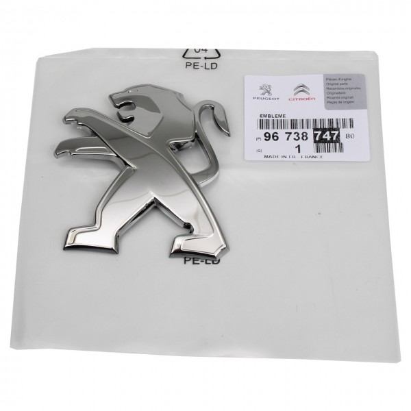 Monograma logotipo 'PEUGEOT' ORIGINAL PEUGEOT 208 I (CA-CC),9673874780