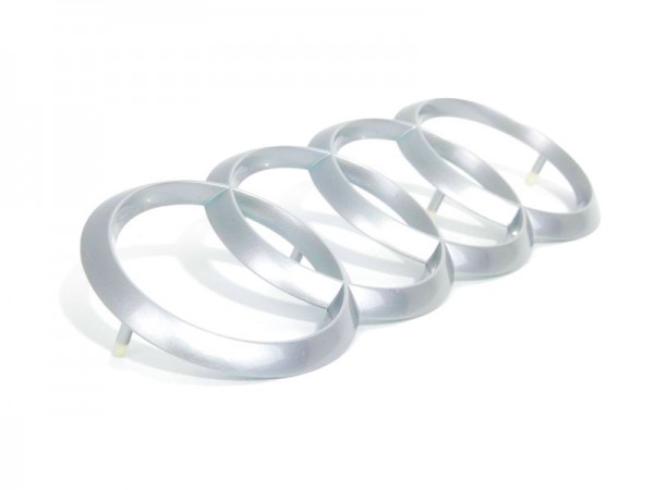 Emblema Anagrama Logo AUDI cubierta tapa de motor AUDI A1 A3 A4 A5 A6 A7 A8 Q3 Q5 Q7 TT 4H0103940A