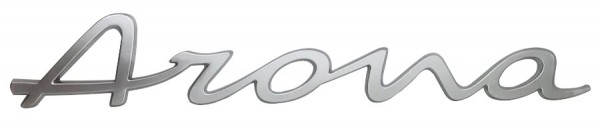 Rótulo aluminio con logotipo ORIGINAL SEAT Arona 6F9853687E3Q7