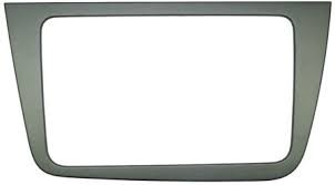 Embellecedor Plata marco radio navegador '2 DIN' ORIGINAL SEAT, Altea, Toledo, 5P1858071BN87