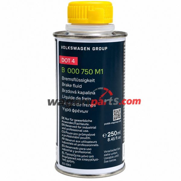 Líquido de frenos ORIGINAL VW DOT 4 250ml, B000750M1