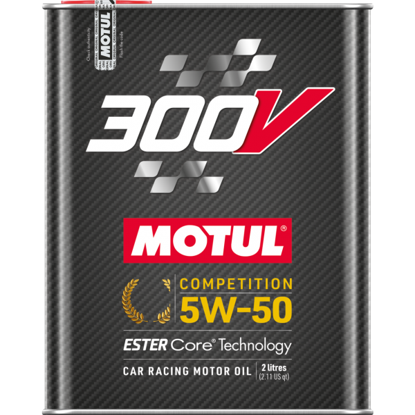 MOTUL 300V COMPETITION 5W-50 110859, 2 Litros *NUEVA GAMA*