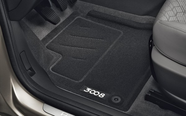 Juego (4 udes) alfombrillas 'ECO' ORIGINAL PEUGEOT 3008, 1609072280