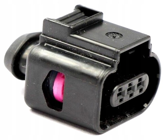 Conector caja plano con bloqueo de contacto ORIGINAL VW, AUDI, SEAT, SKODA,8K0973703