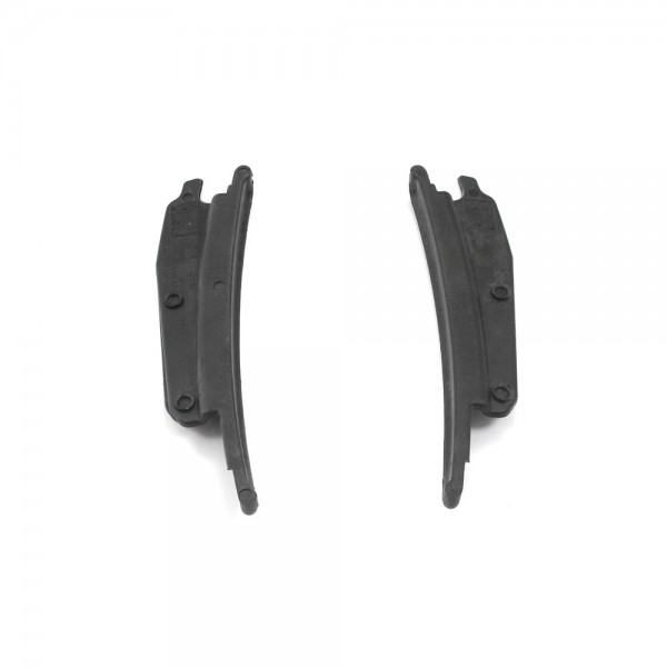 Juego (2 udes) Spoiler de rueda (trasera) negro satinado ORIGINAL SEAT León III (5F) 5F0807837-8389B