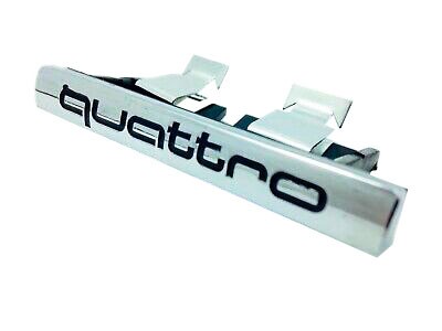 Emblema logotipo Quattro Parrilla Frontal ORIGINAL AUDI 4F0853743B2ZZ