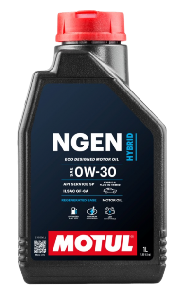 MOTUL NGEN HYBRID 0W-30, 111903 1 Litro