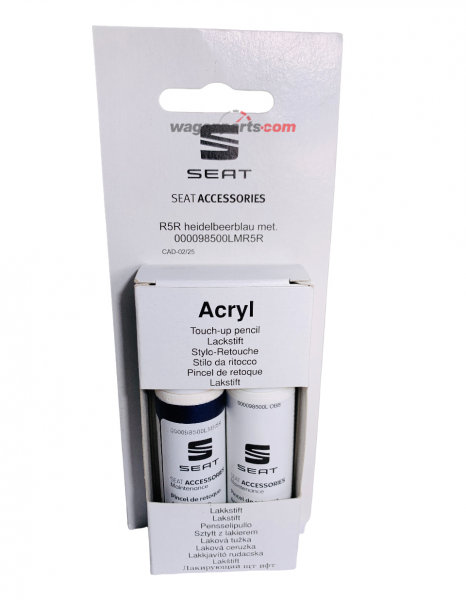 Pincel de retoque BICAPA (Blueberry) ORIGINAL SEAT Mii 000098500LMR5R