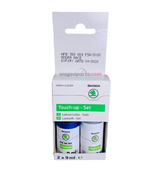Set de Pintura de Retoque ''Raza azul'' F5W ORIGINAL SKODA, HFB380084