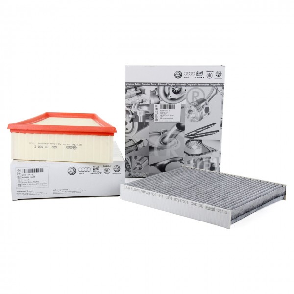 Pack 2 Filtros ORIGINAL SEAT Cordoba (6L2), SKODA Fabia, VW Polo (9N) (1.4TDI 70PS / 1.9TDI 105PS)
