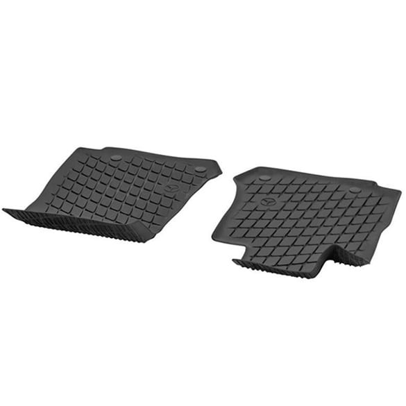 Juego (2 udes) Alfombrillas de goma 'Dynamic Squares' ORIGINAL MERCEDES-BENZ GLC,A25368038059G33