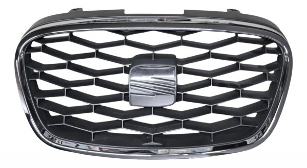 Calandra negro satinado delantera ORIGINAL SEAT Leon II FR (1P1), 1P0853651C9B9