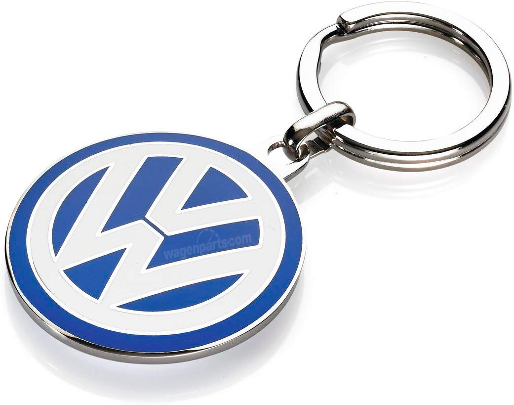 Llavero Cromado Importado De Metal Con Logo Vw Volkswagen