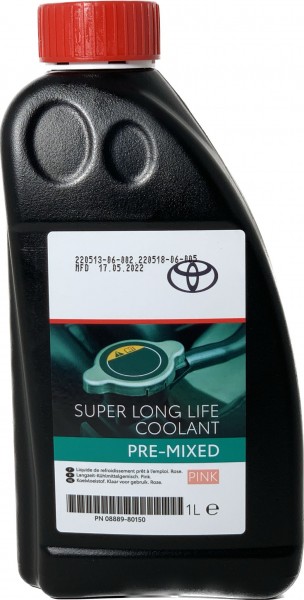 Anticongelante Refrigerante Super Long Life Coolant Pre-mezclado ORIGINAL TOYOTA 08889-80150