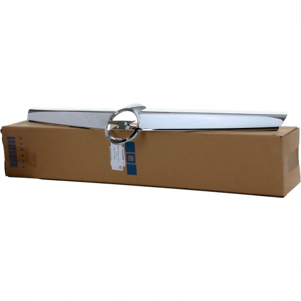 Moldura rejilla del radiador cromado ORIGINAL OPEL Astra H 'GTC' 13157598