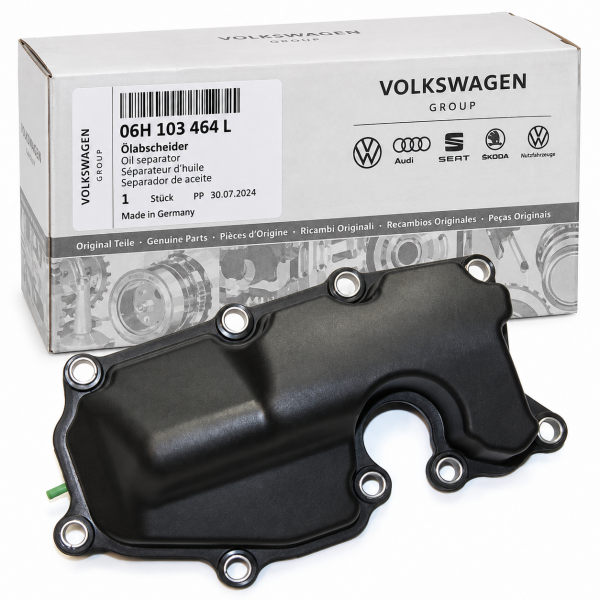 Separador de aceite ORIGINAL AUDI VW SKODA SEAT, 06H103464L