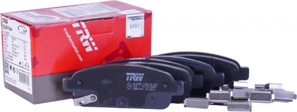 Juego (4 udes) de pastillas de freno TRW Apto para OPEL Mokka X (J13) 1.4 (76),1.6 CDTI (76)