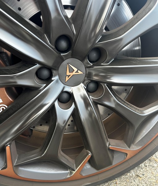 Tapa (1 ud) 'Logo Cupra' centro Tapacubos Buje llantas ORIGINAL 5FA601171A CJN